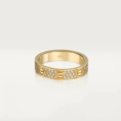 [AURORA]ラブリング 3.6mm ダイヤモンドパヴェ